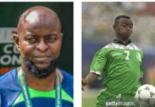 Finidi George appointed new Super Eagles head coach