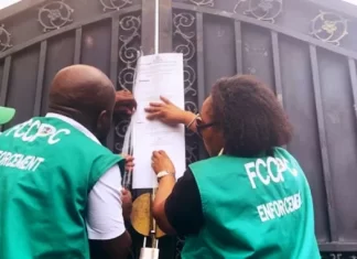 Abuja: FG Seals off Chinese Supermarket For Discriminatory Policy Against Nigerians By
