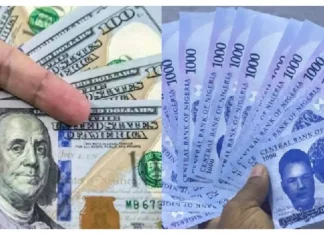 Naira records massive depreciation against dollar weekly at official market