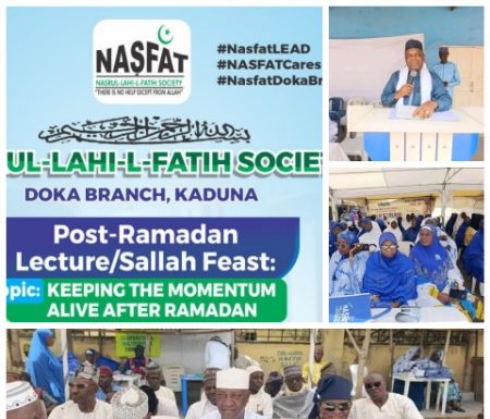 NASFAT Kaduna Zone Post-Ramadan Lecture: Cleric Urges Muslims to Sustain Spiritual Gains Beyond Ramadan