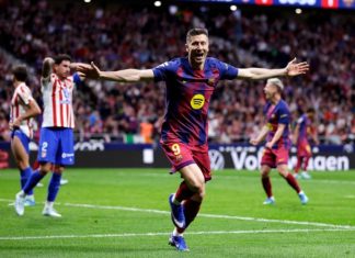 Atlético Madrid vs Barcelona, La Liga: Final Score 1-2, Robert Lewandowski wins it late as Barça earn massive victory on the road